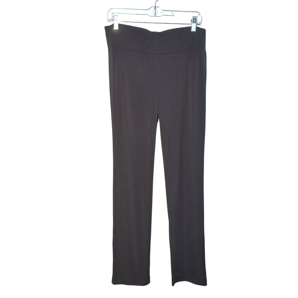 Dana Buchman Casual To Career Wide Waistband Slimming Pull On Dress Pants Size M